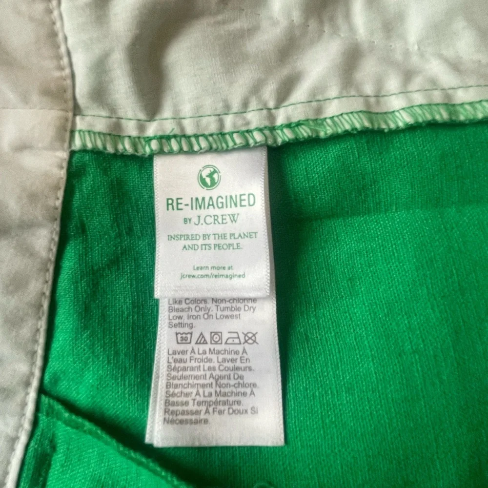 J. Crew Green High Waist Tailored Shorts - Picture 7 of 16